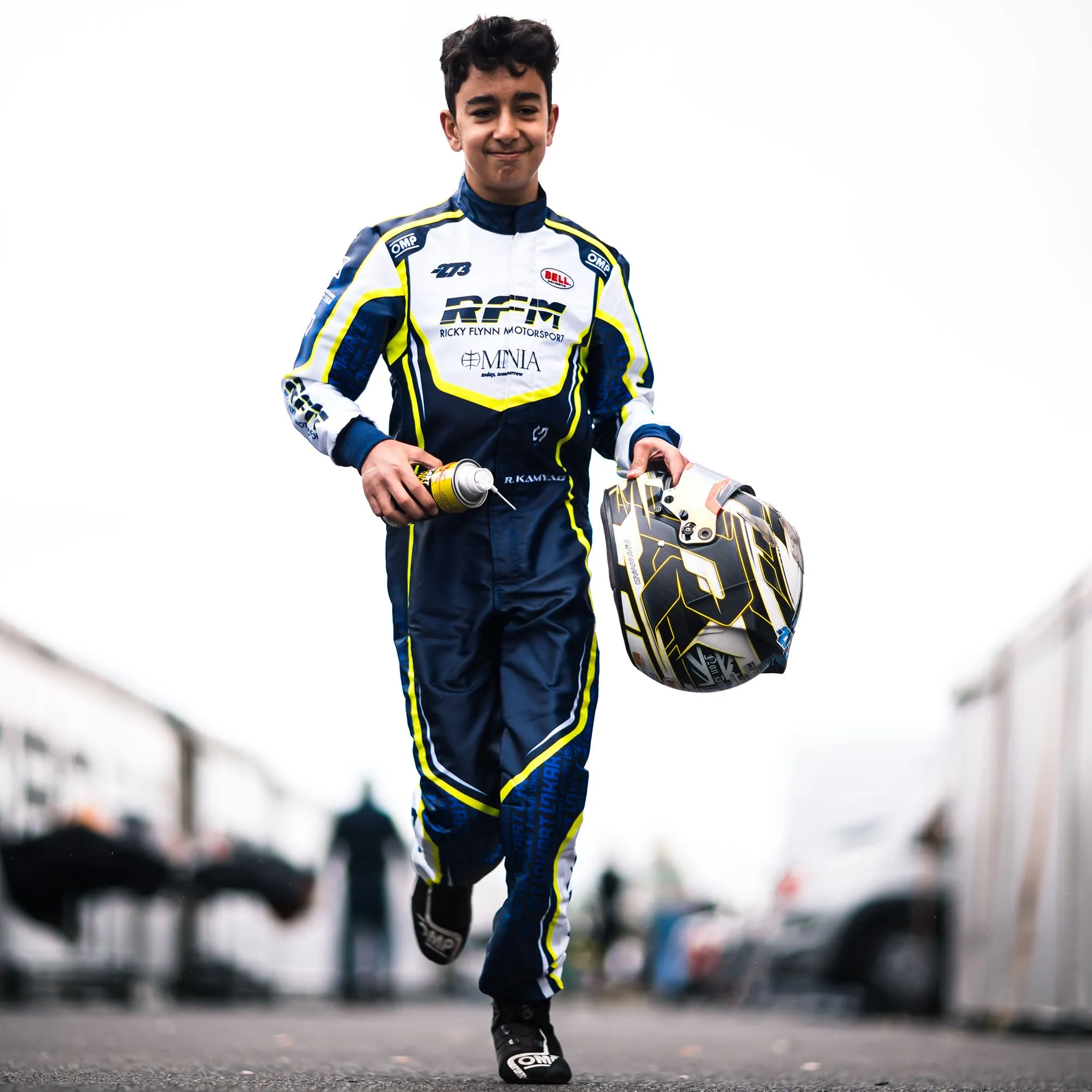 2025 OMP KS-2X ART Karting Suit Latest Printed Design FIA 8877-2022 Kart Racing