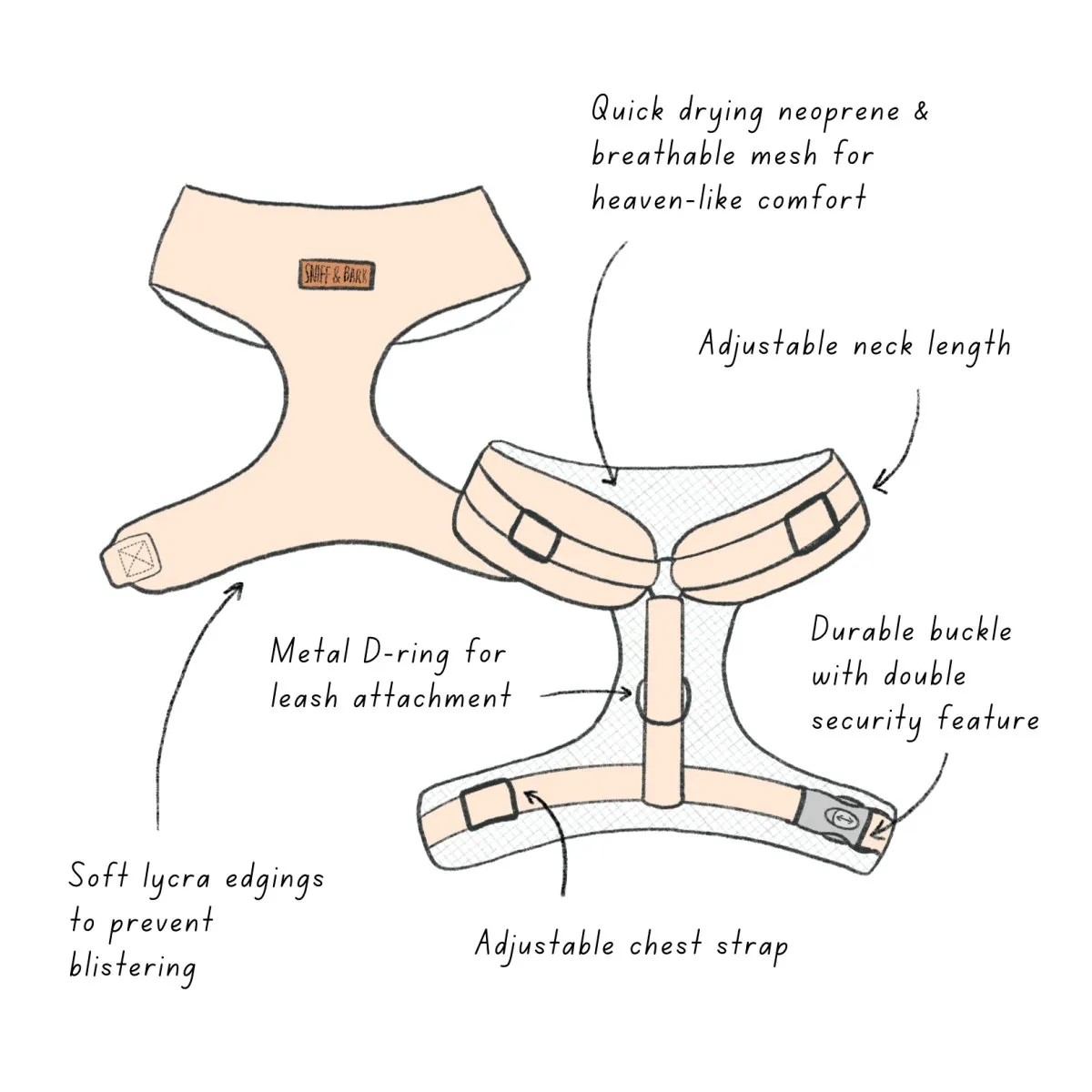 Autumn Leaves Lockable Harness™