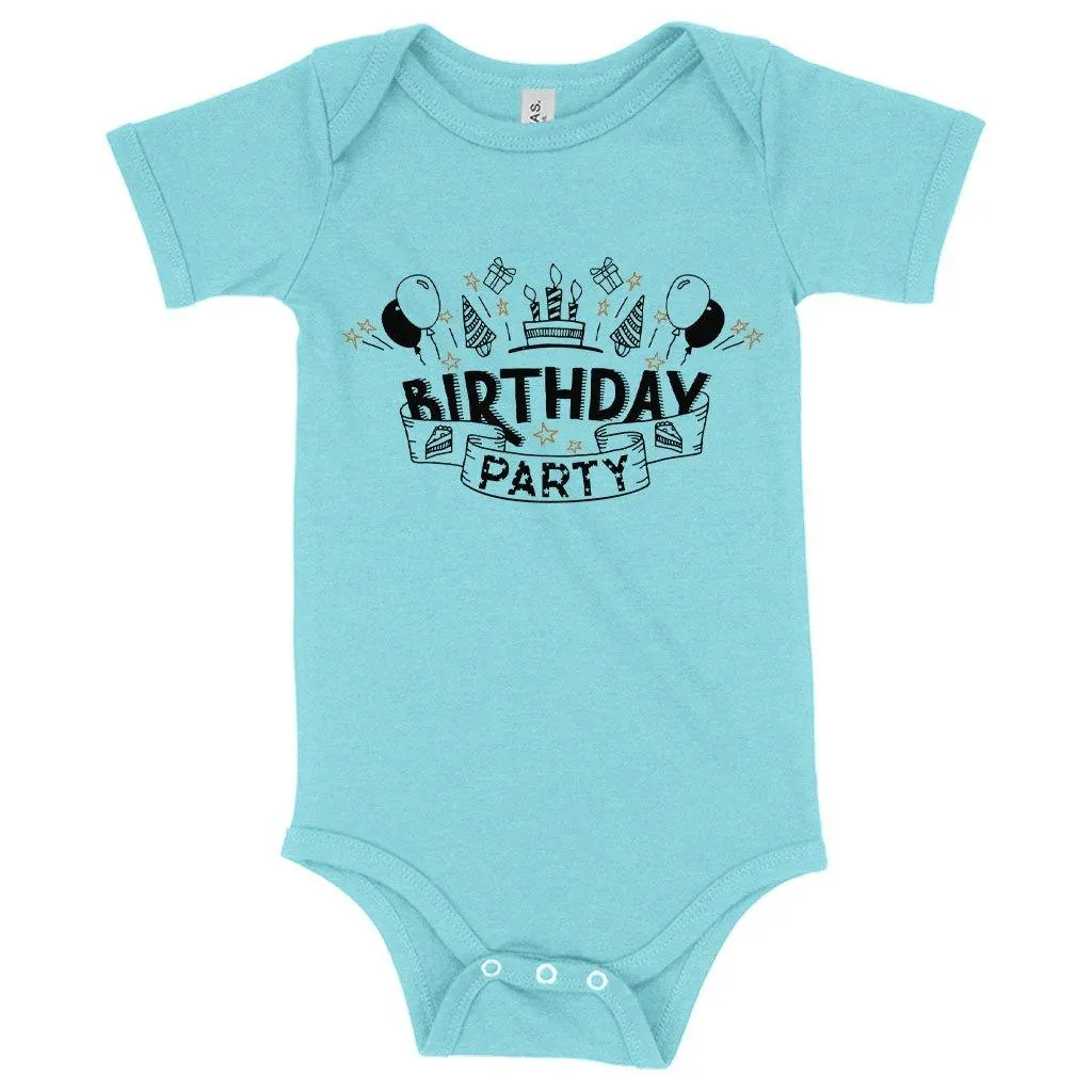 Baby Birthday Party Onesie - Birthday Celebration Onesies