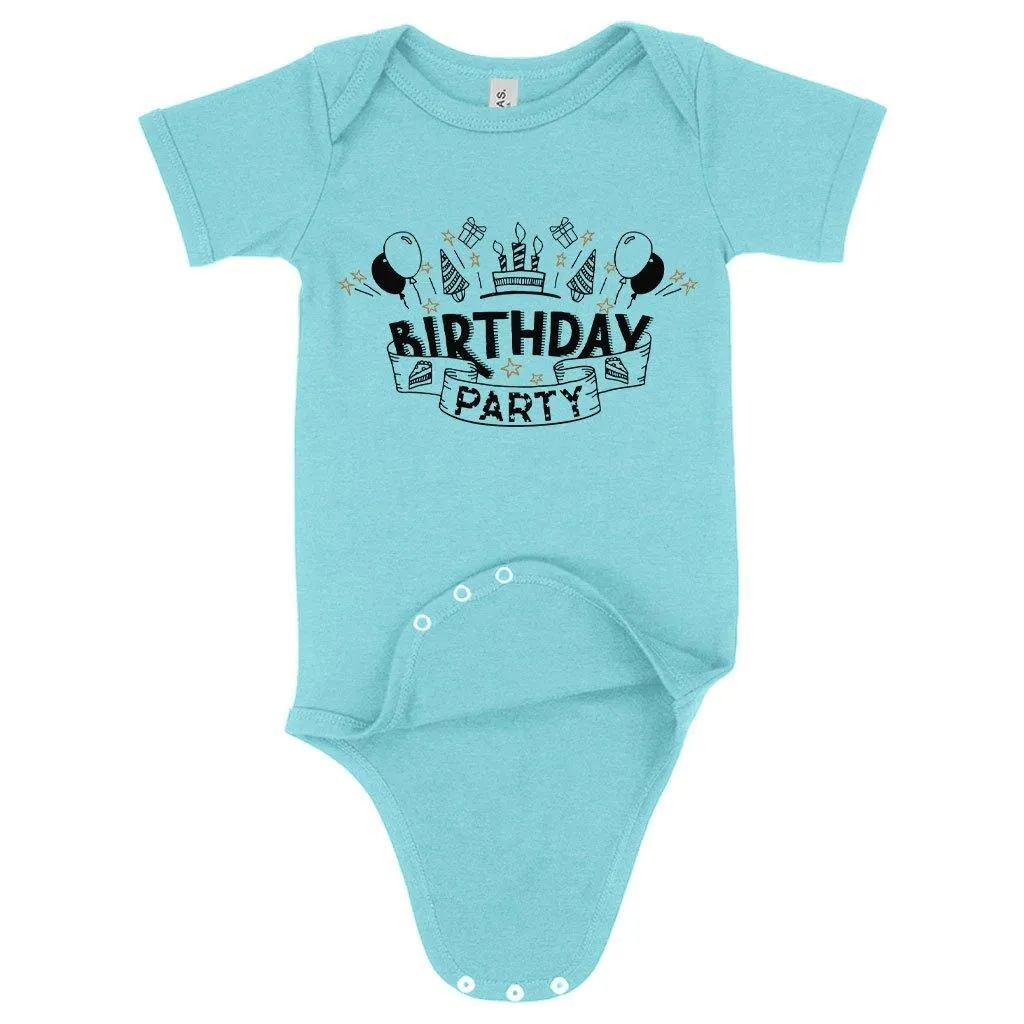 Baby Birthday Party Onesie - Birthday Celebration Onesies