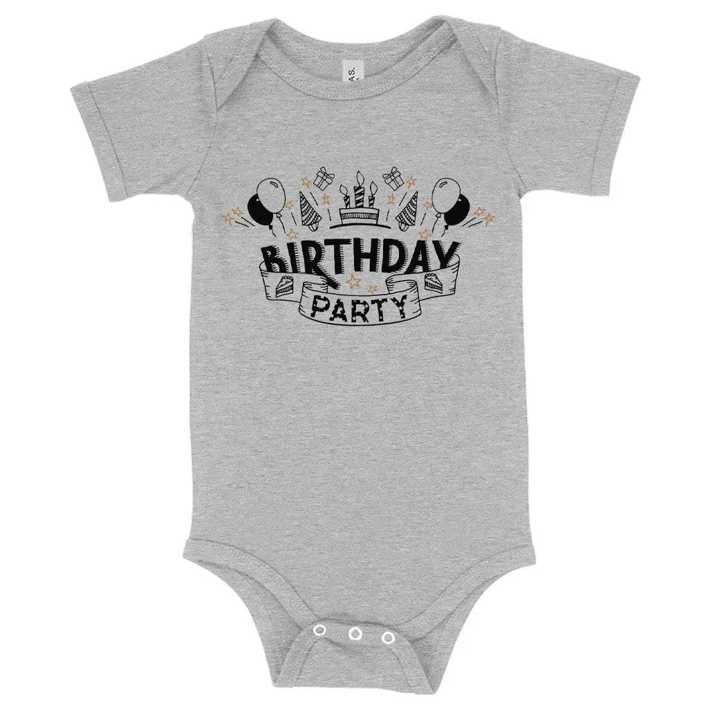 Baby Birthday Party Onesie - Birthday Celebration Onesies