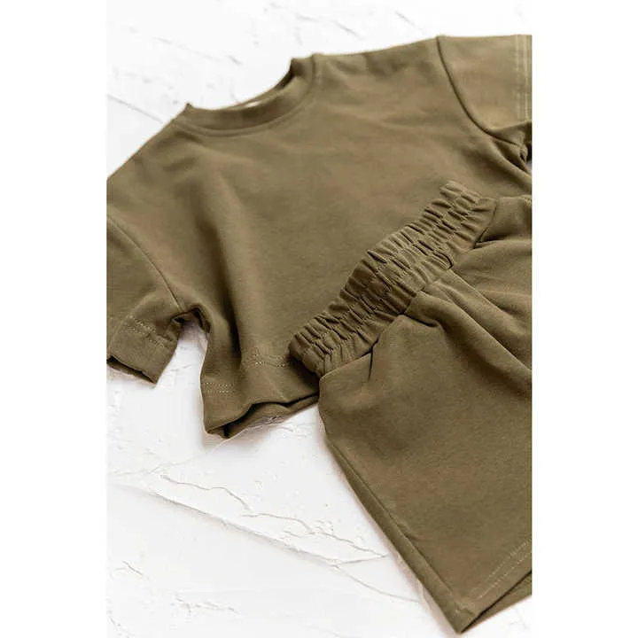 Baby Boy Girl Clothes Set Summer-مجموعة ملابس صيفية