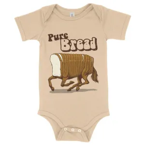 Baby Jersey Pure Bread Onesie - Funny Onesies