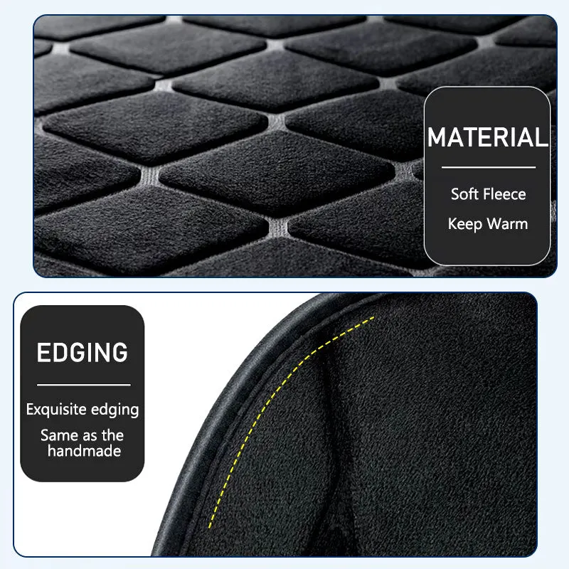 Black Heated Car Seat Cover