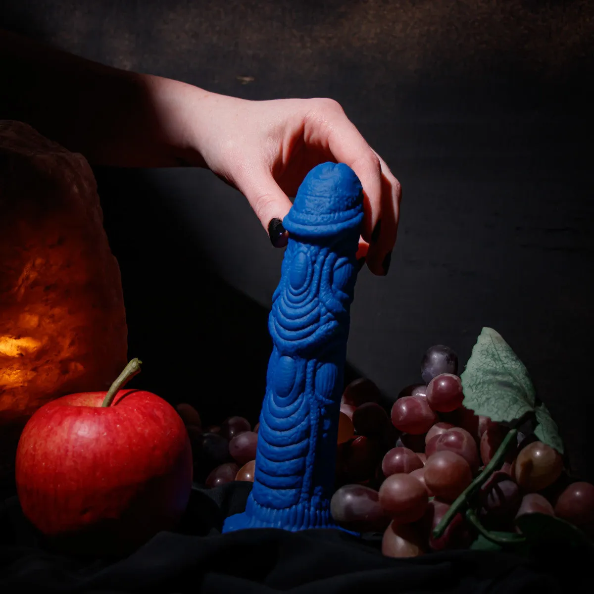 Blush The Realm 7.5-Inch Blue Dildo With Suction Cup Base