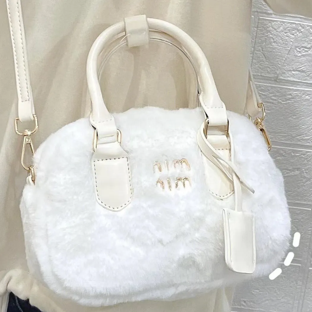 Cute Plush Handbag Crossbody Bag