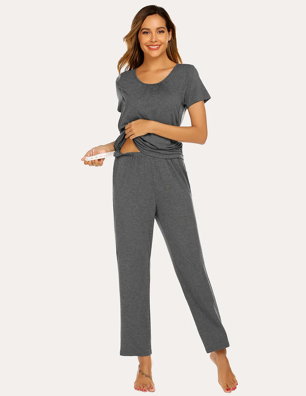 Ekouaer Breastfeeding Pajamas Set (US Only)