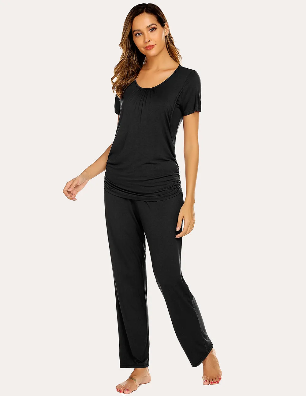Ekouaer Breastfeeding Pajamas Set (US Only)