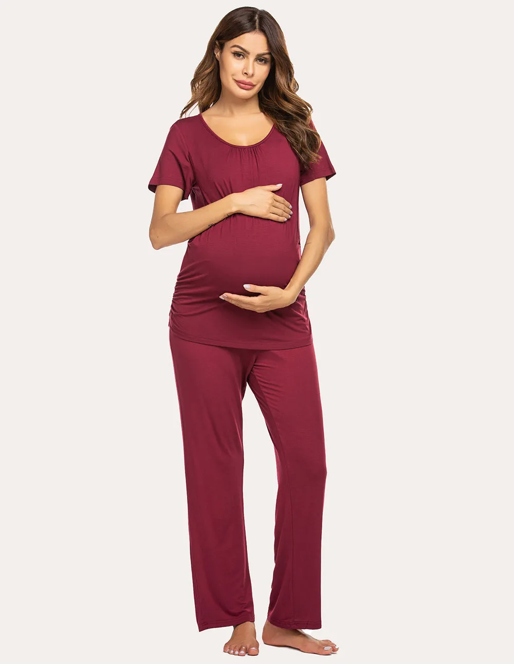 Ekouaer Breastfeeding Pajamas Set (US Only)