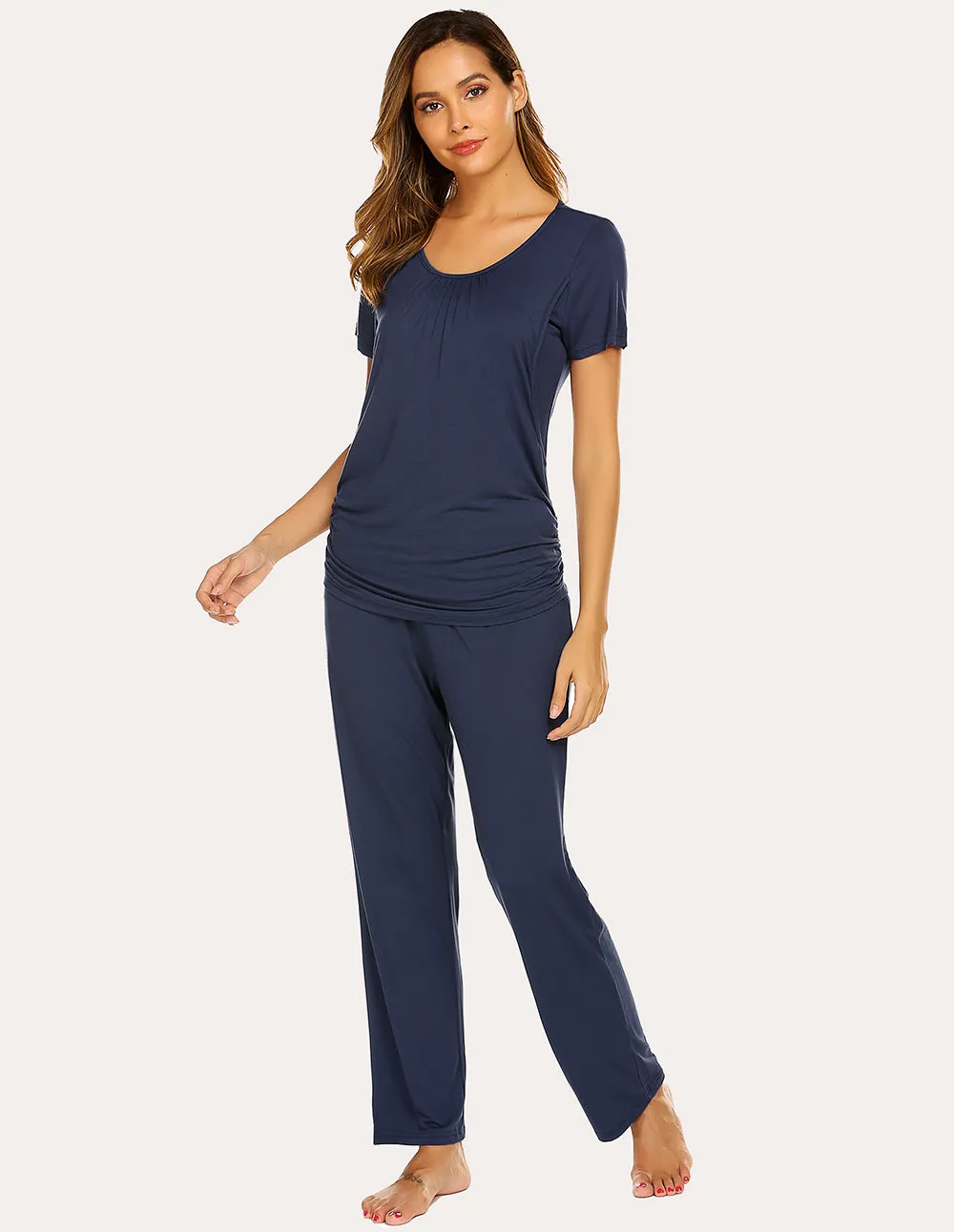 Ekouaer Breastfeeding Pajamas Set (US Only)