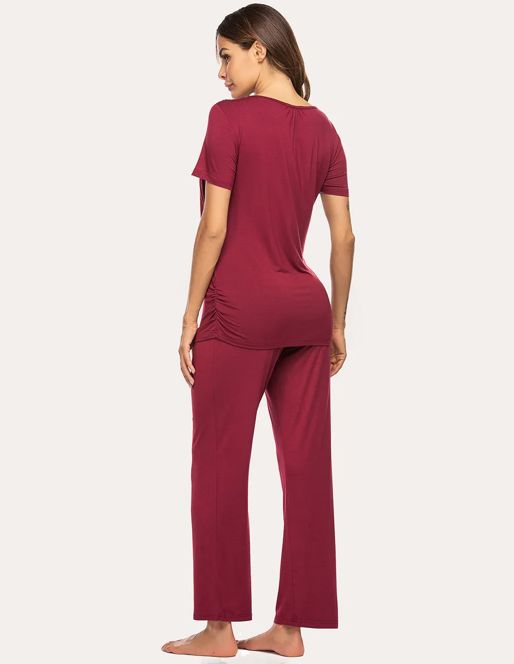 Ekouaer Breastfeeding Pajamas Set (US Only)