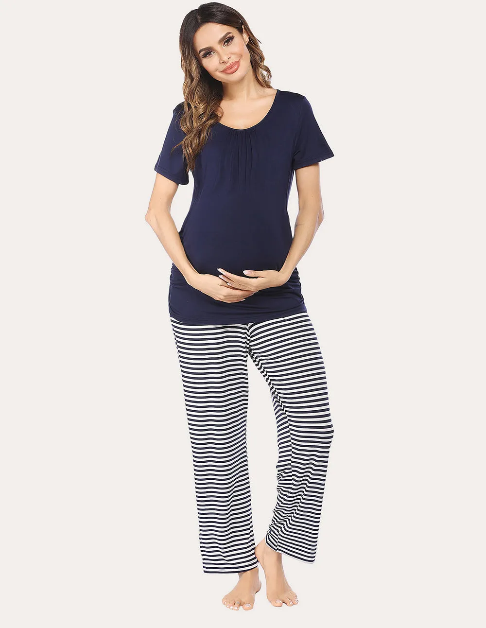 Ekouaer Breastfeeding Pajamas Set (US Only)