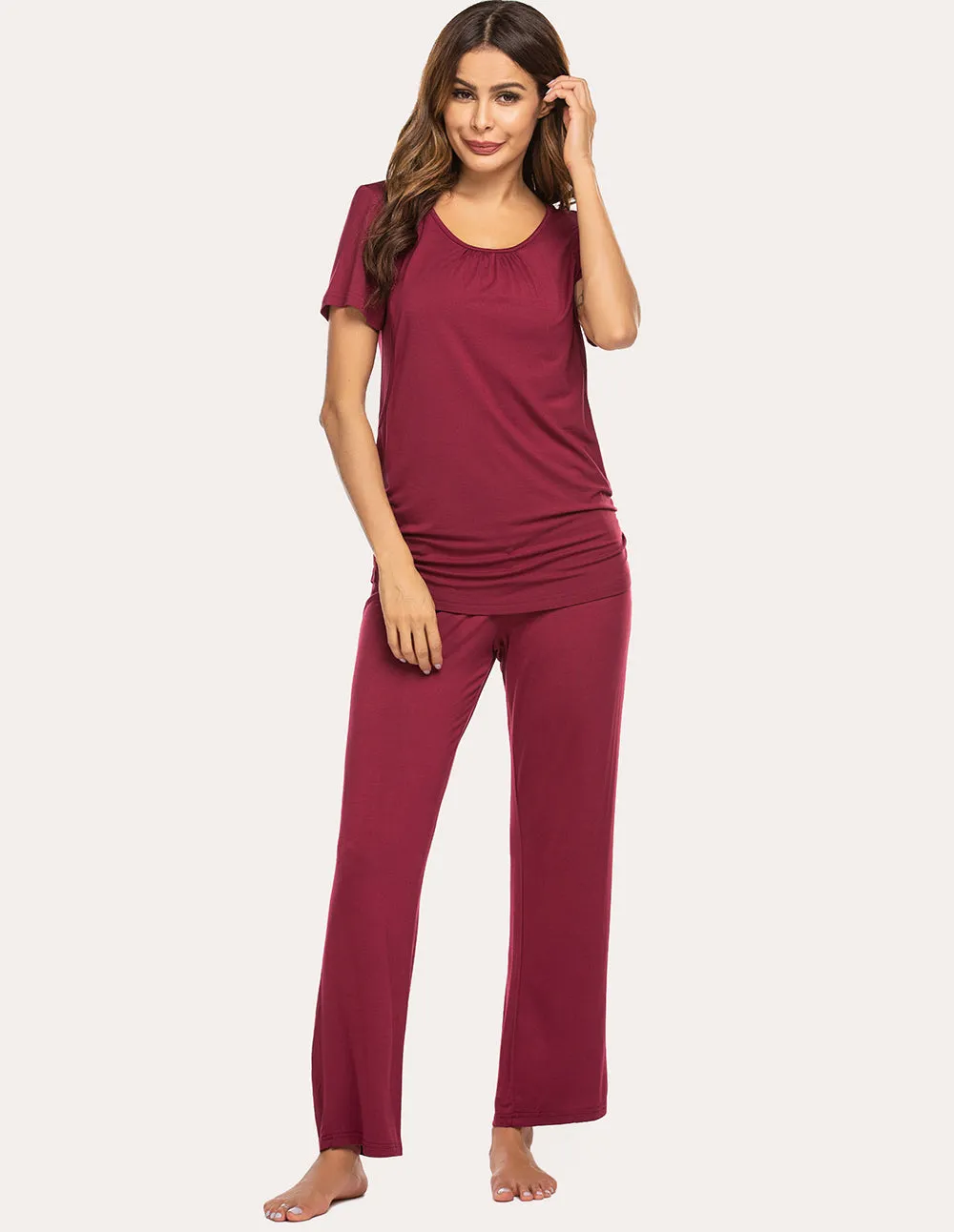 Ekouaer Breastfeeding Pajamas Set (US Only)