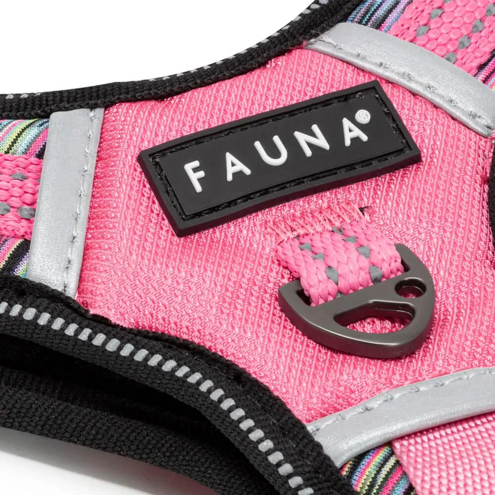 Fauna® Comfort Luxury Pink Dog Harness - S/M/L