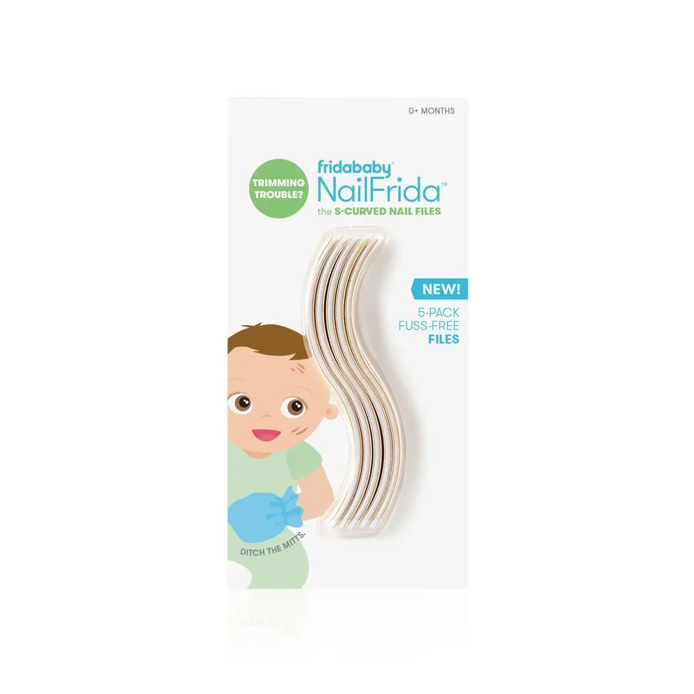 Fridababy S-Curved Nail Files (5-pack)