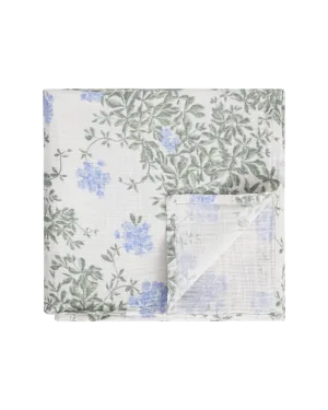 Garbo&Friends Plumbago Muslin Swaddle Blanket