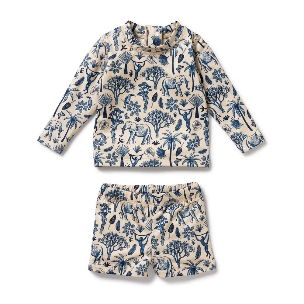 Jungle Rashie Swim Set