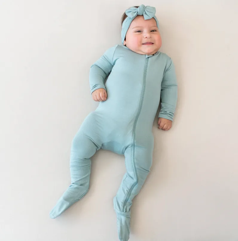 Kyte Baby - Footie - Glacier