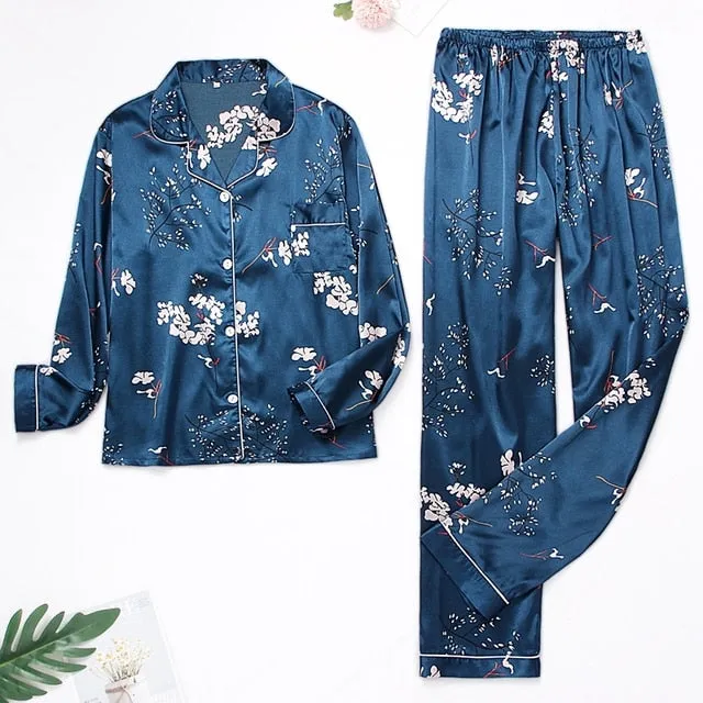 Lana Satin Women's Pyjama Set