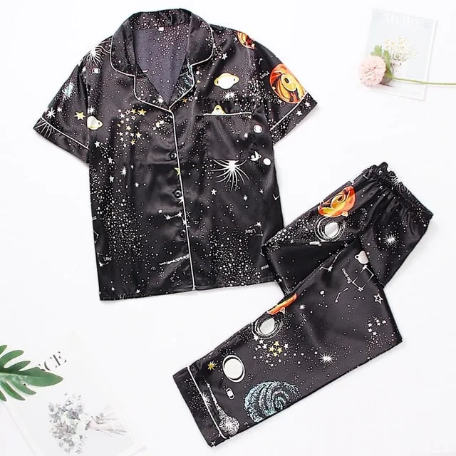 Lana Satin Women's Pyjama Set