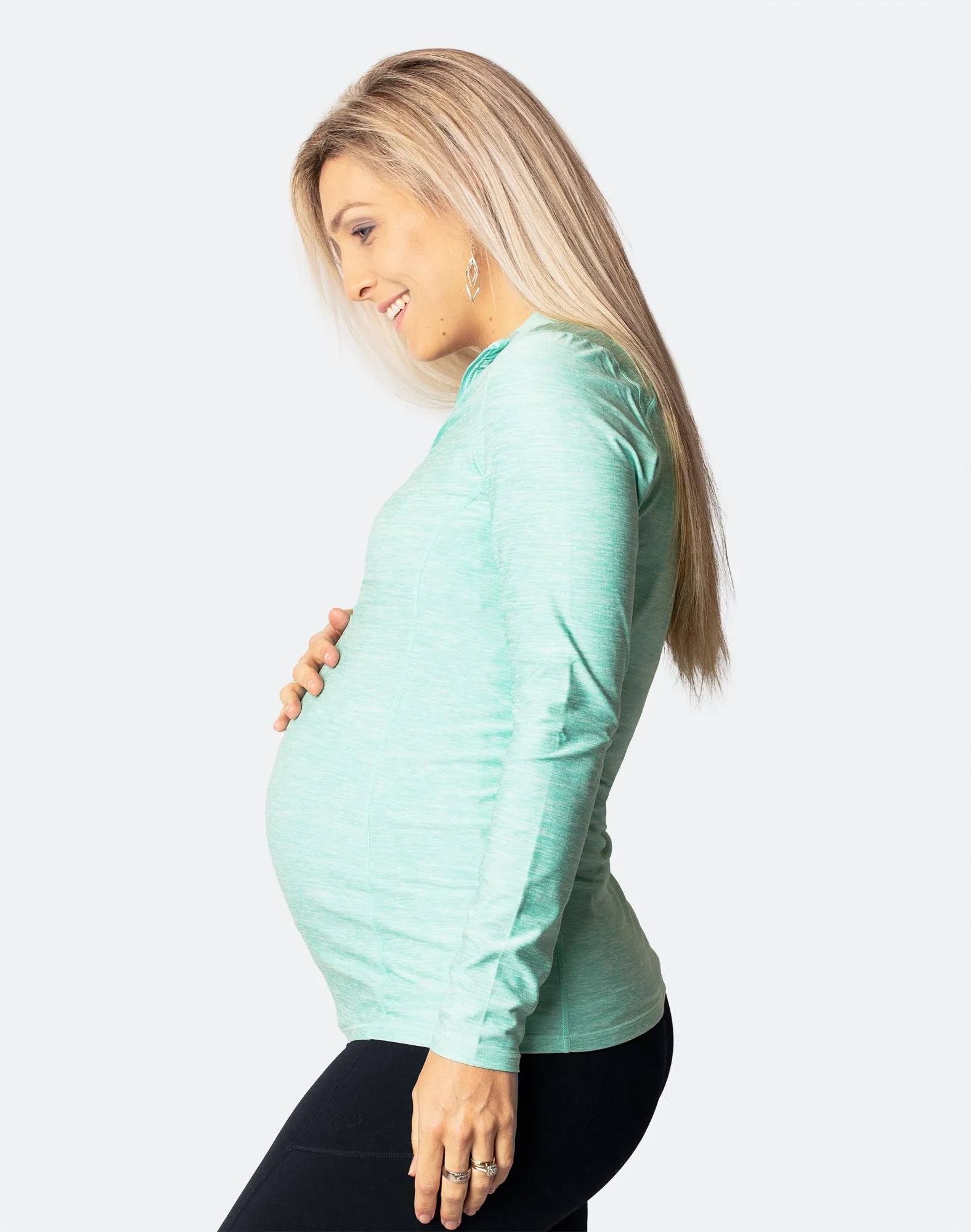 Long Sleeve Breastfeeding Top - Aspire Top Neo