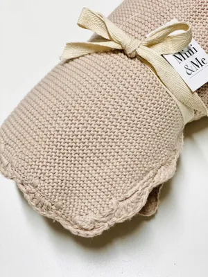 Mini & Me Shell Baby Blanket Seashell