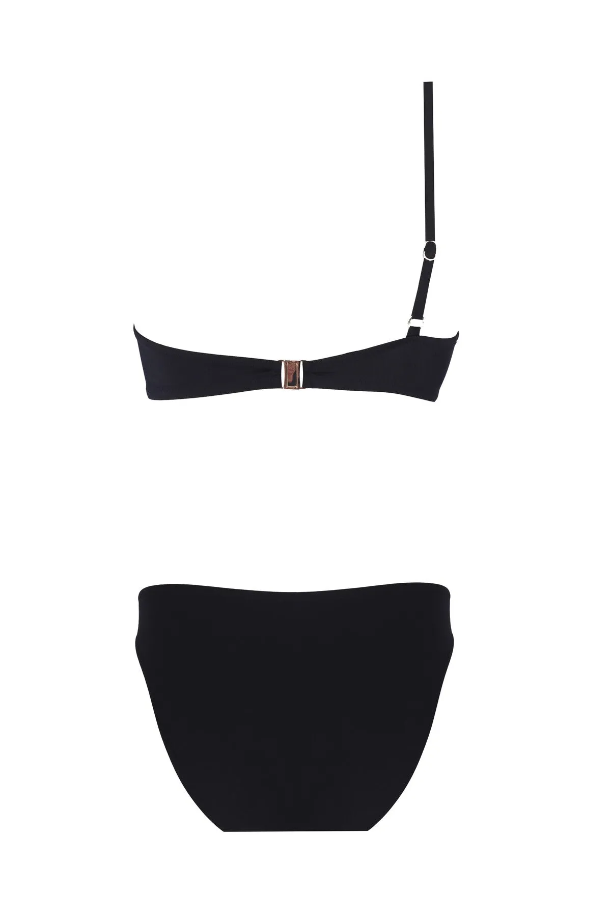One Shoulder Bikini - Black
