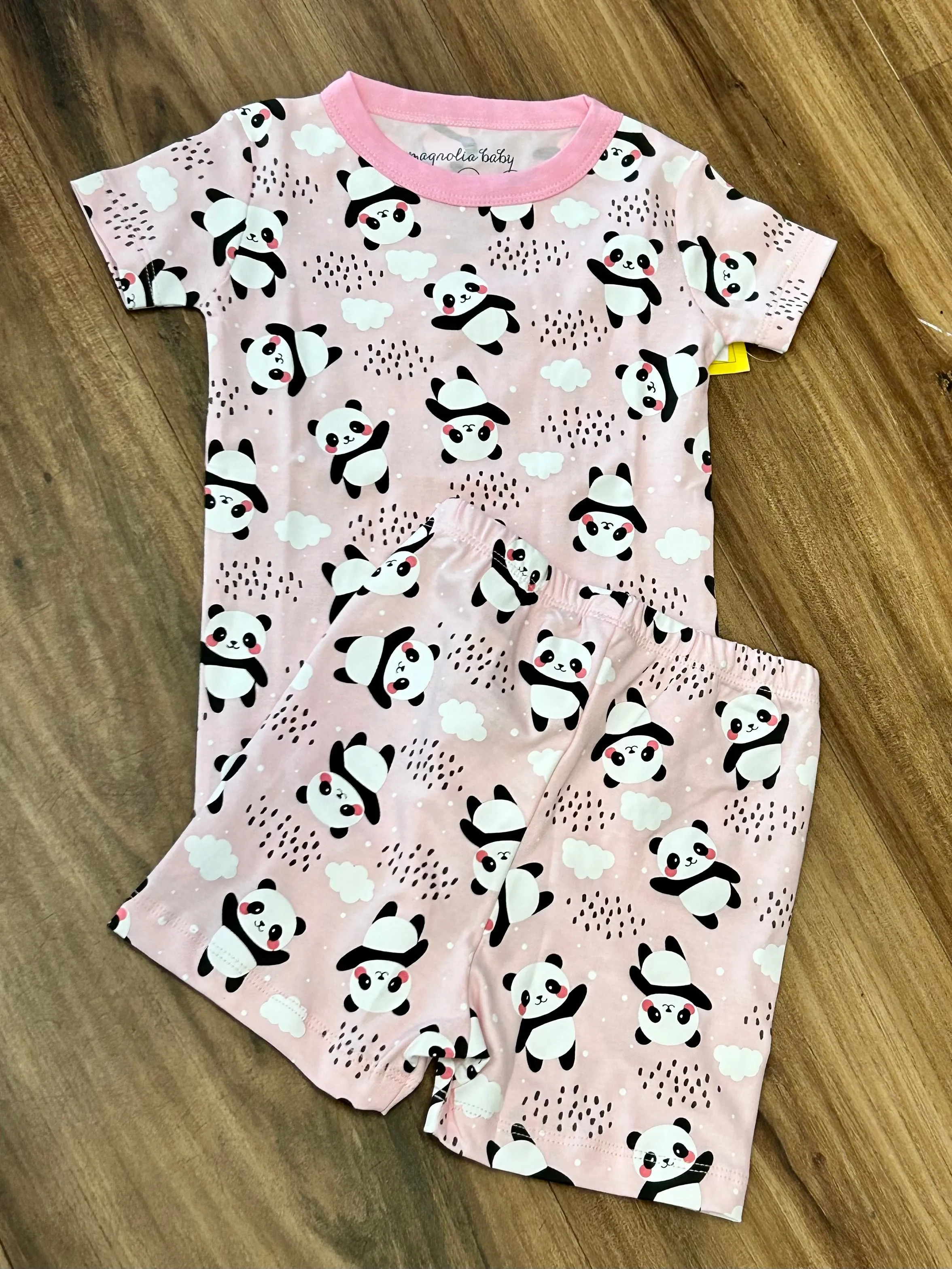 Panda Love Short Pajamas