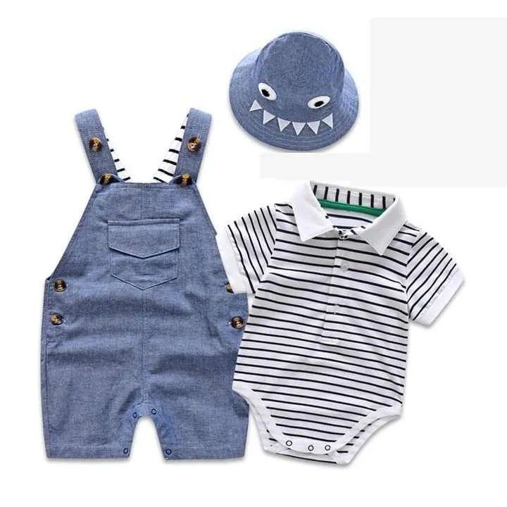 Summer Cotton Baby Boy Clothes-ملابس صيفية قطنية