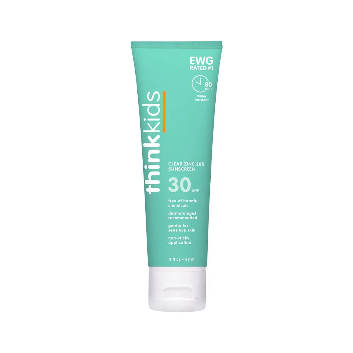 Think Kids Clear Zinc Sunscreen SPF 30 - 3oz